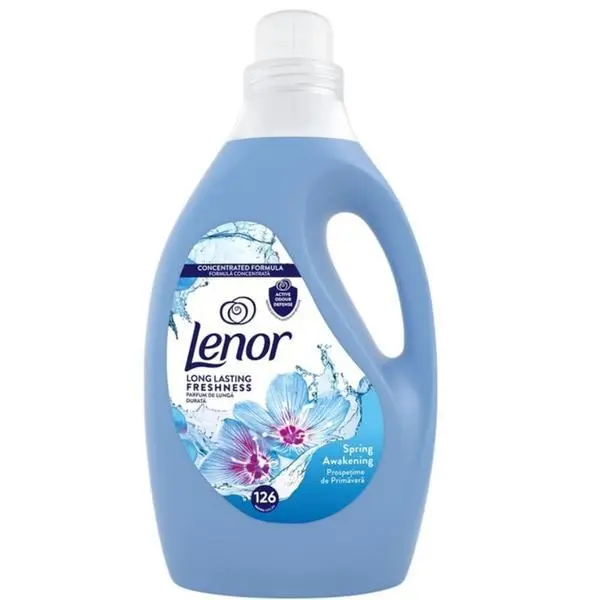 Lenor Омекотител за тъкани &bdquo;Пролетно пробуждане&ldquo; - Lenor Long Lasting Freshness Spring Awakening, 126 пранета, 2.65 л