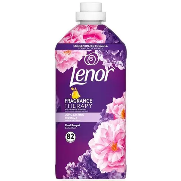 Lenor Омекотител за тъкани Floral Bouquet - Lenor Fragrance Therapy Floral Bouquet, 82 пранета, 1.722 л