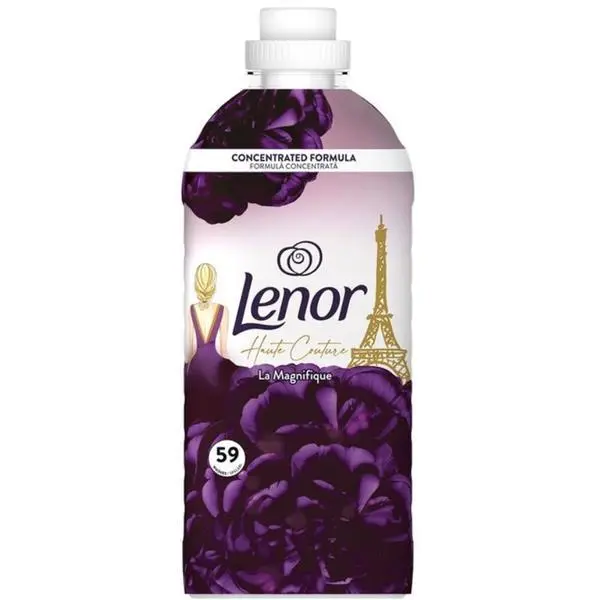 Lenor Омекотител за тъкани - Lenor Haute Couture La Magnifique, 59 пранета, 1.239 л