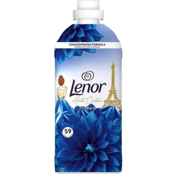 Lenor Омекотител за тъкани - Lenor Haute Couture L'Eclatante, 59 пранета, 1.239 л