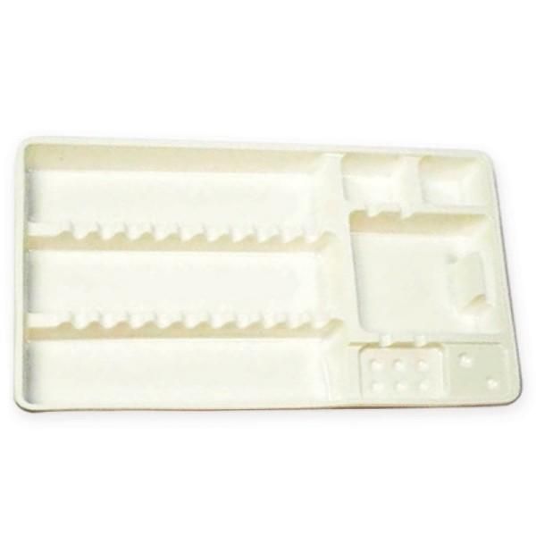 Prima Оребрени тави за еднократна употреба Prima, 284 x 183 x 17мм, 100 броя