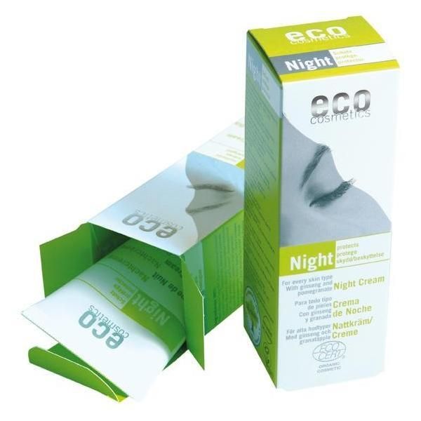 Eco Cosmetics Органичен нощен крем с нар. Eco Cosmetics, 50 мл