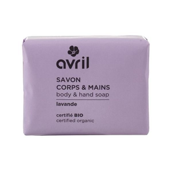 Avril Органичен сапун с аромат на лавандула Avril, 100 гр
