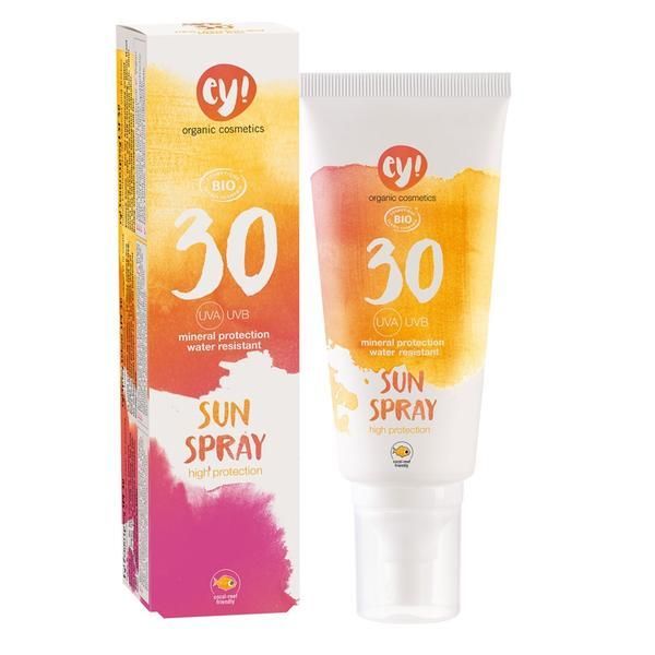 Eco Cosmetics Органичен спрей със слънцезащита SPF 30 Eco Cosmetics, 100 мл