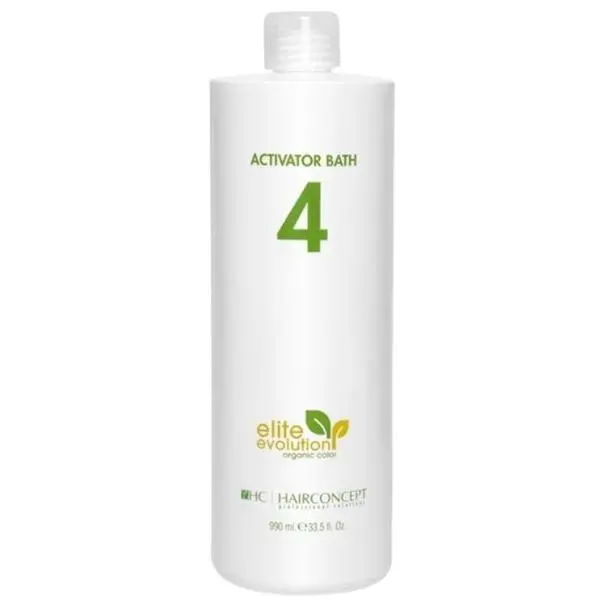 Hair Concept Органична окислителна емулсия 4, концентрация 12% (40 об.) &ndash; HairConcept Professional Activator Bath 4, 990 мл