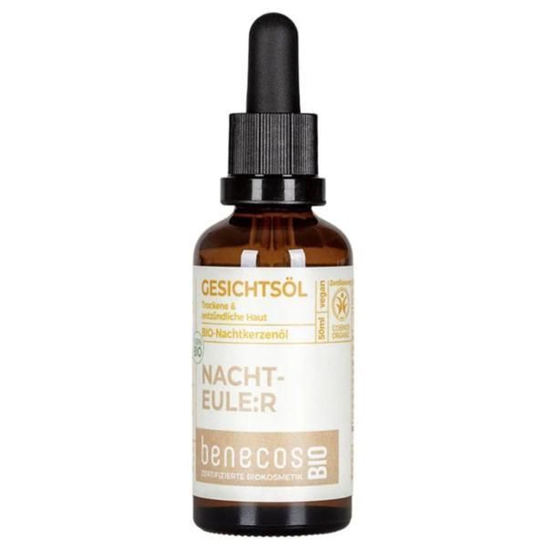 Benecos Органично масло от иглика за суха или зряла кожа - Benecos Bio Nacht-Eule:R, 50 мл