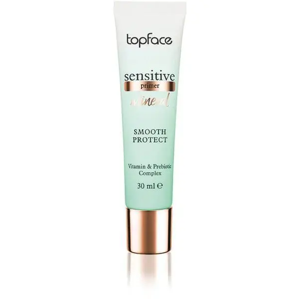 Topface Oснова  за чувствителна кожа - Topface Sensitive Primer Mineral Smooth Protect, 30 мл