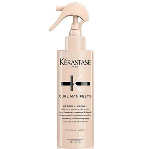 Kerastase Освежаващ спрей за къдрици - Kerastase Curl Manifesto Refresh Absolute Second Day Curl, 190 мл