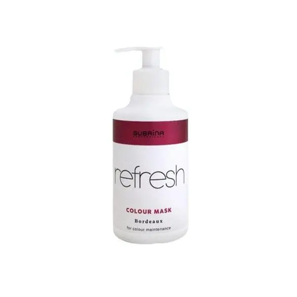 Subrina Освежаваща маска за боядисване - Subrina Professional Refresh Colour Mask, нюанс Бордо, 250 мл