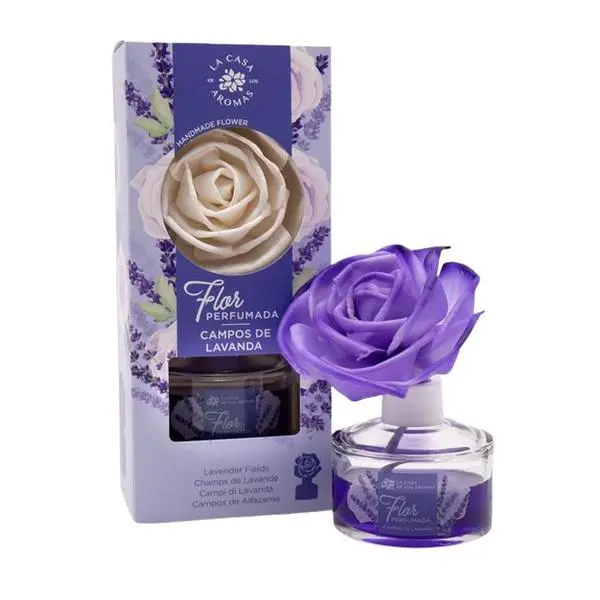 Mikado Освежител за стая с аромат на лавандула Mikado- La Casa De Los Aromas Flor Perfumada Campos de Lavanda, 65 мл