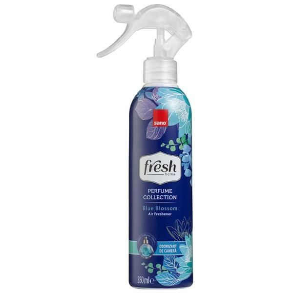 Sano Освежител за стая - Sano Fresh Home Perfume Collection Blue Blossom Air Freshener, 350 мл