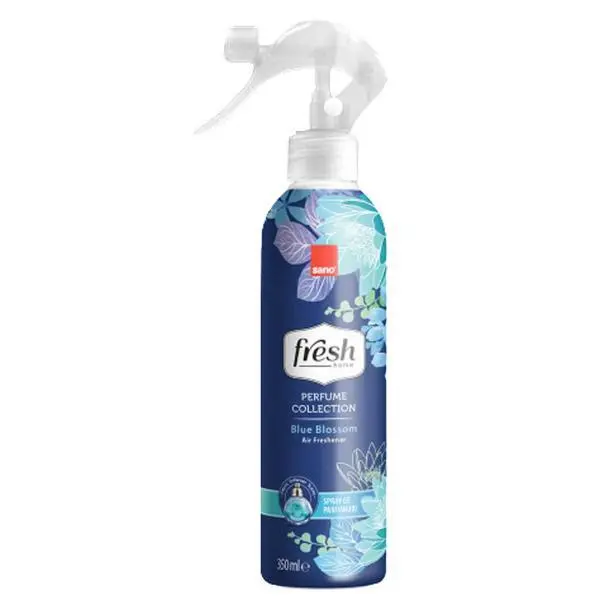 Sano Освежител за стая - Sano Fresh Home Perfume Collection Blue Blossom Perfume Collection, 350 мл