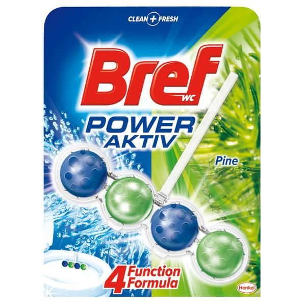 Bref Освежител за тоалетна Brief Wc Power Aktiv Pine, 50 гр