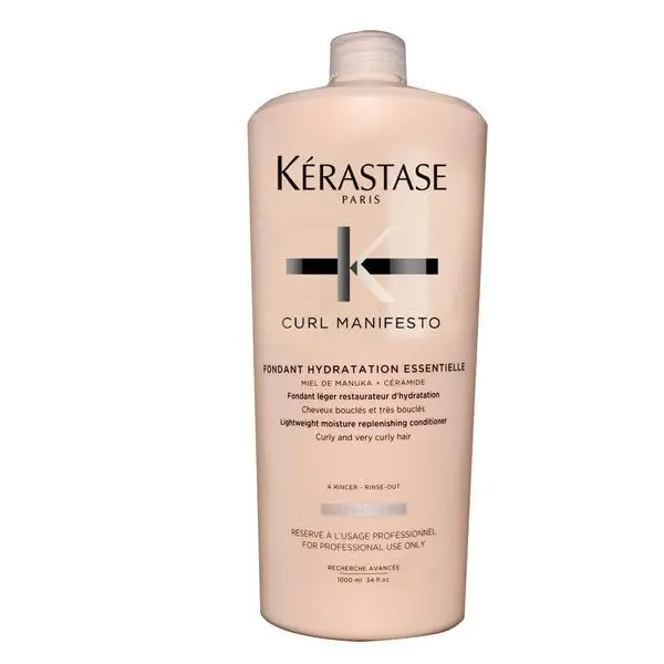 Kerastase Овлажняващ балсам за къдрава  Kerastase Curl Manifesto Fondant Hydratation Essentielle, 1000 мл