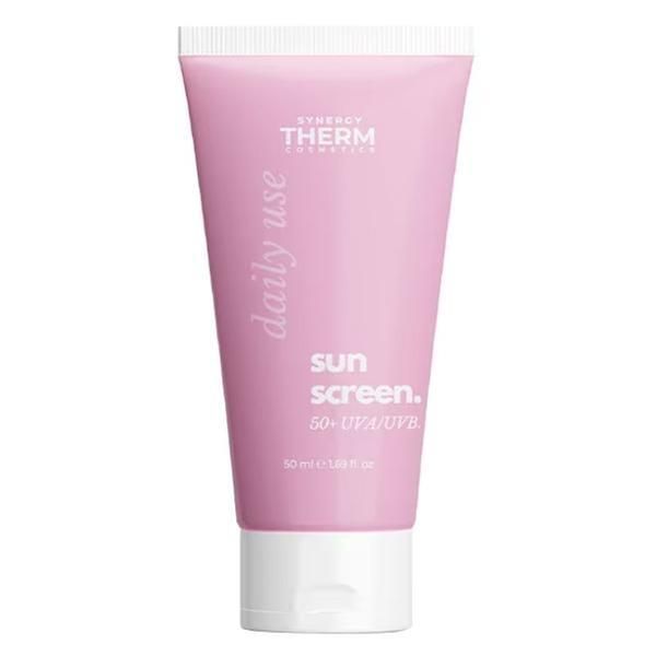 Synergy Therm Овлажняващ крем с SPF50+ - Synergy Therm Daily Use Sunscreen, 50 мл