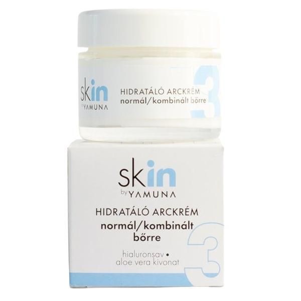 Yamuna Овлажняващ крем за нормална и смесена кожа - Skin от Yamuna Hidratalo Arckrem, 50 мл