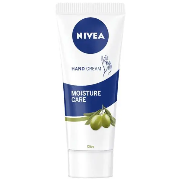 Nivea Овлажняващ крем за ръце със зехтин - Nivea Hand Cream Moisture Care, 75 мл
