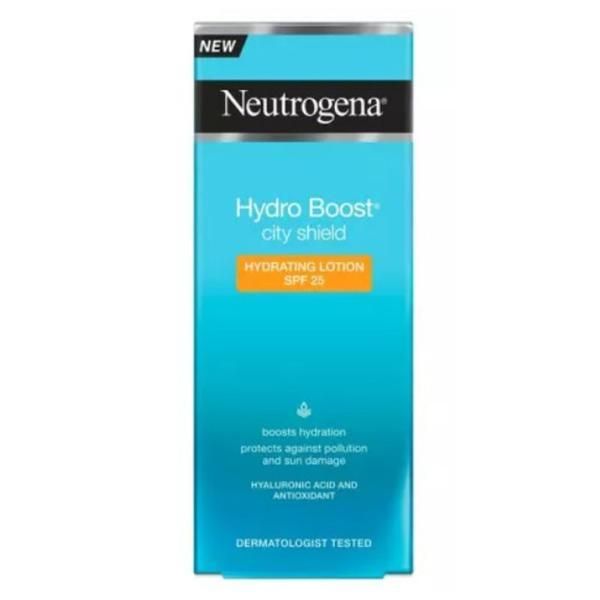 Neutrogena Овлажняващ лосион за лице SPF 25 - Neutrogena Hydro Boost Urban Protect, 50 мл