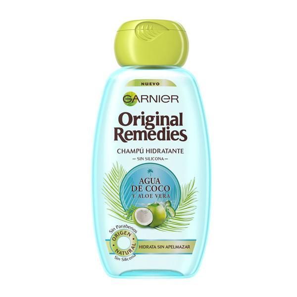 Garnier Овлажняващ шампоан с кокосова вода и алое вера Garnier Original Remedies 300 мл
