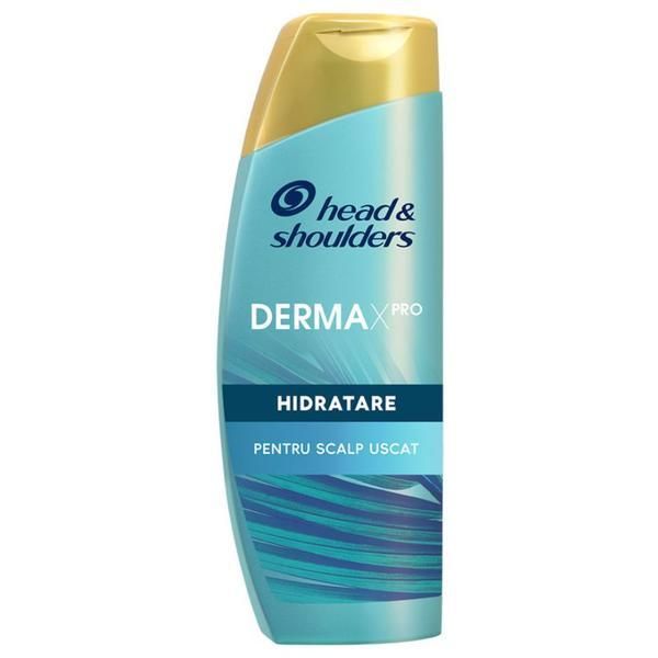 Head&Shoulders Овлажняващ шампоан за сух скалп - Head&amp;Shoulders Derma X Pro, 300 мл