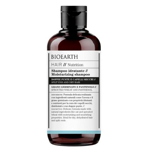 Bioearth Овлажняващ шампоан за суха коса Bioearth, 250 мл