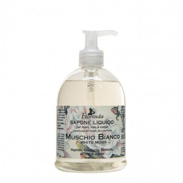 La Dispensa Овлажняващ течен сапун с бял мускус и масло от жожоба La Dispensa, 500 мл