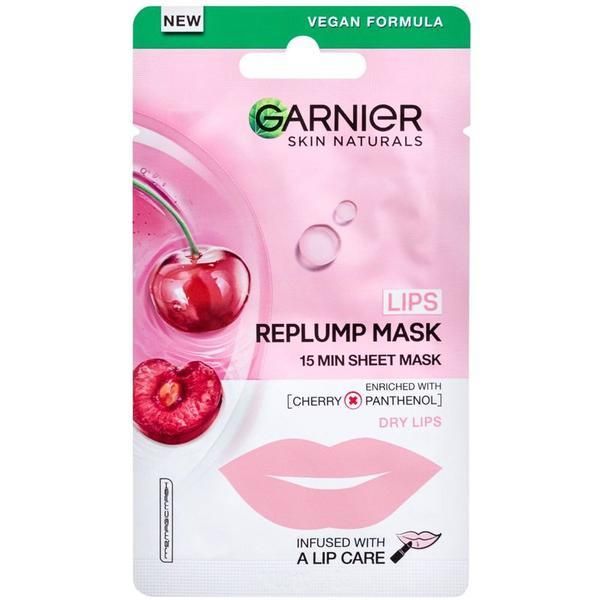 Garnier Овлажняваща маска за устни - Garnier Skin Naturals Lips Replump Mask, 5 гр