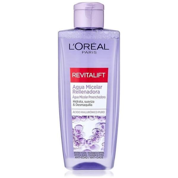 L'Oreal Paris Овлажняваща мицеларна вода - L&#039;Oreal Paris Revitalift Filler Acido Hyaluronic Puro Agua Micellar, 200 мл
