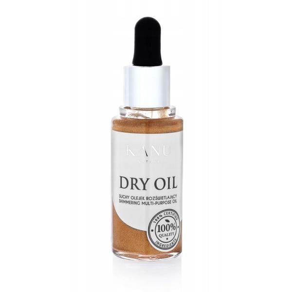Kanu Nature Озаряващо масло с роза - KANU Nature Dry Oil Shimmering Multi-Purpose, 30 мл