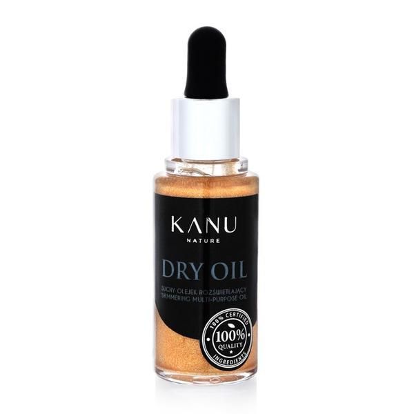Kanu Nature Озаряващо масло с токсичен блясък - KANU Nature Dry Oil Shimmering Multi-Purpose, 30 мл