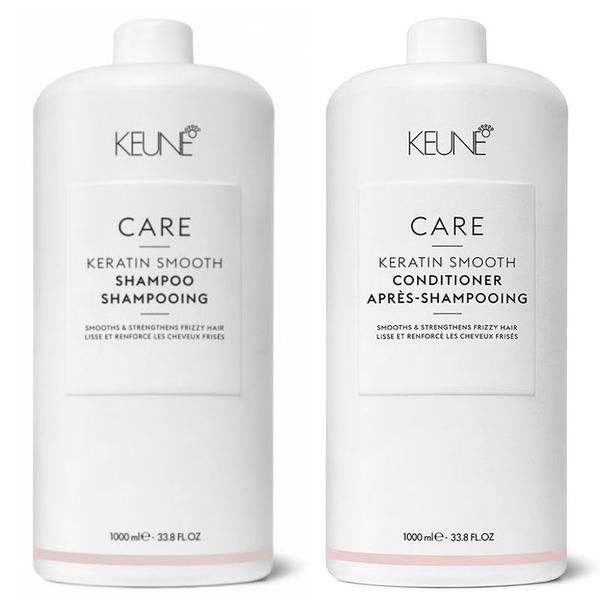 Keune Пакет 1 Keune Care Keratin Smooth 1000 мл &ndash; Шампоан и Балсам