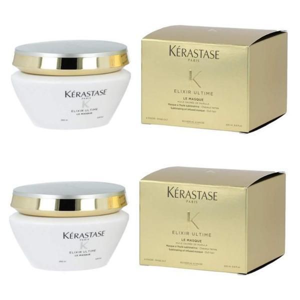 Kerastase Пакет 2 x Маска за блясък - Kerastase Elixir Ultime Le Masque Sublimating Oil Infused Masque, 200мл