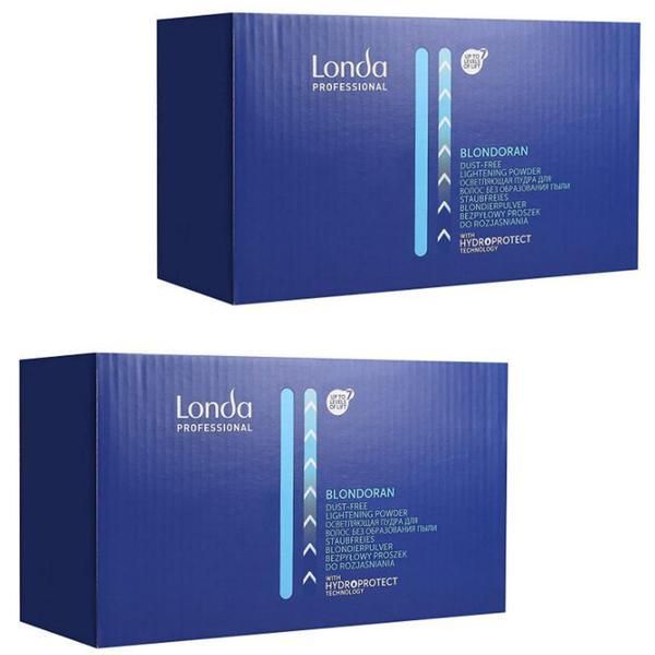 Londa Professional Пакет 2 x Обезцветяваща пудра - Londa Professional Blondoran Dust-Free Lightening Powder, 2 x 500г
