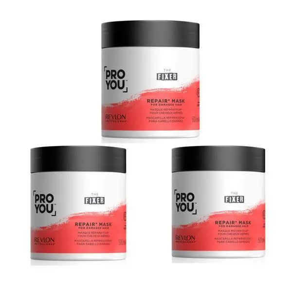 Revlon Professional Пакет 3 x Защитна терапия - Revlon Professional Pro You Repair Treatment 500 мл