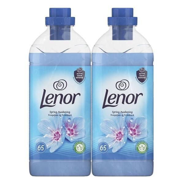 Lenor Пакет балсам за пране Fresh Spring - Lenor Spring Awakening, 2 x 65 пранета, 2 x 1625 мл