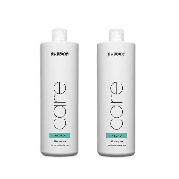 Subrina Пакет от 2 x Хидратиращ шампоан за суха коса - Subrina Professional Care Hydro Shampoo, 1000 мл