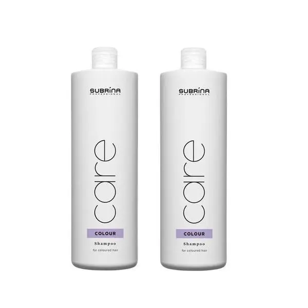 Subrina Пакет от 2 x Шампоан за боядисана коса - Subrina Professional Colour Care Shampoo, 1000 мл