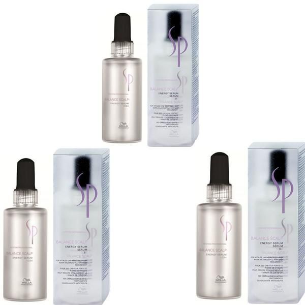 Wella SP Пакет от 3 x Енергизиращ серум - Wella SP Balance Scalp Energy Serum 100 мл