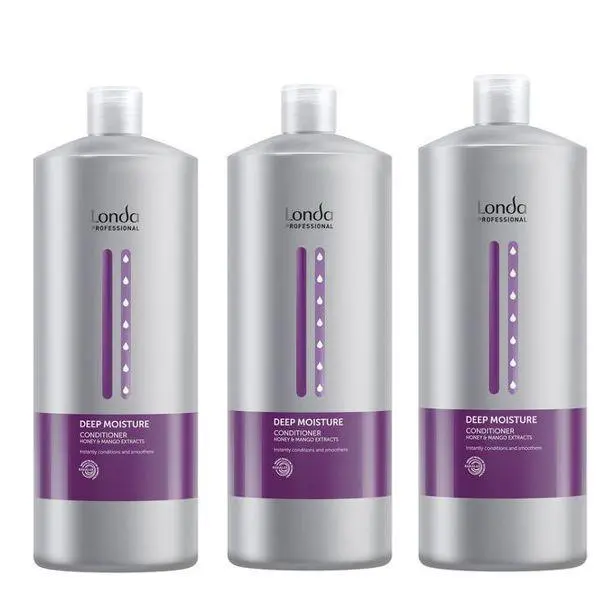 Londa Professional Пакет от 3 x Интензивно хидратиращи балсама - Londa Professional Deep Moisture Conditioner 1000 мл