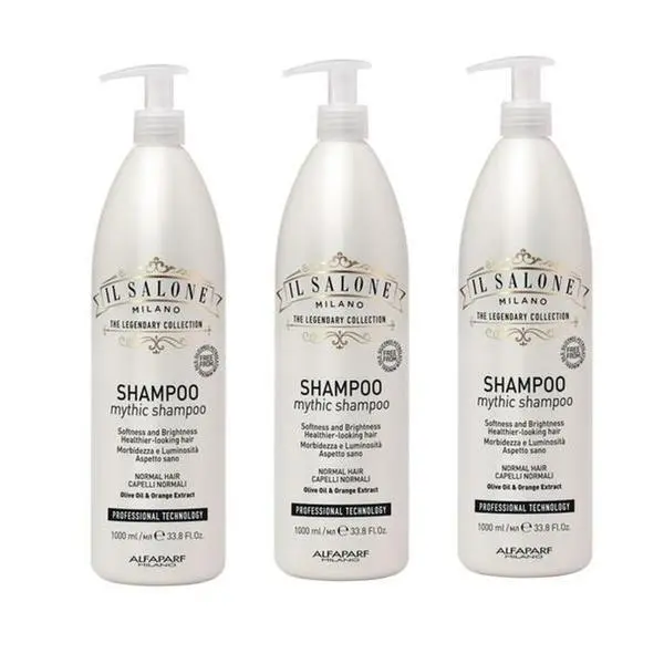 Alfaparf Milano Пакет от 3 x Шампоан за нормална коса - Il Salone Milano Professional Mythic Shampoo, 1000 мл