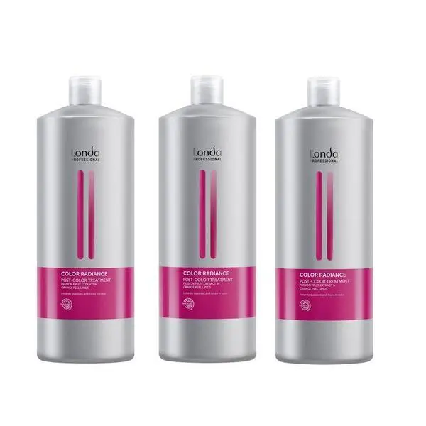 Londa Professional Пакет от 3 x Стабилизираща пигменти терапия - Londa Professional Color Radiance Post - Color Treatment 1000 мл