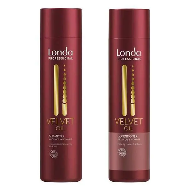 Londa Professional Пакет с арганово масло - Londa Professional Velvet Oil: Шампоан 250 мл, Балсам 250 мл