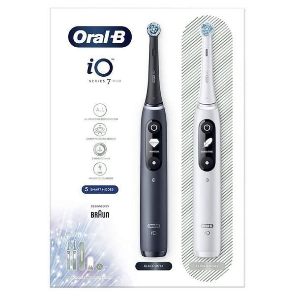 Oral-B Пакет с електрическа четка за зъби - Oral-B iO7, 1 пакет съдържа
