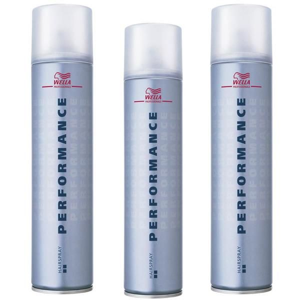 Wella Professionals Пакет за фиксиране със силна фиксация - Wella Professionals Performance Extra Strong Hold Hairspray 500 мл ( 2 + 1 )