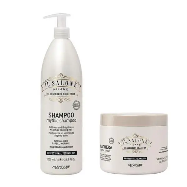 Alfaparf Milano Пакет за нормална коса - Il Salone Milano Professional Mythic: Шампоан 1000 мл, Маска 500 мл
