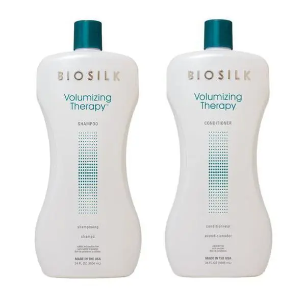 Biosilk Пакет за обем - Biosilk Farouk Volumizing Therapy: Шампоан 1006 мл, Балсам 1006 мл