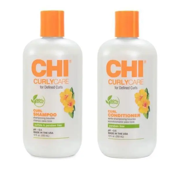 CHI Пакет за вълниста коса - CHI CurlyCare &ndash; Curl: Шампоан 355 мл, Балсам 355 мл