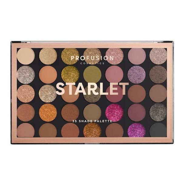 Profusion Палитра сенки за очи, 35 нюанса - Profusion Cosmetics Starlet, 285 гр