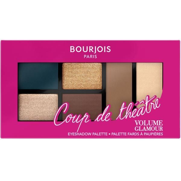 Bourjois Paris Палитра сенки за очи - Bourjois Volume Glamour, 2 Coup de Theatre, 8,4 гр