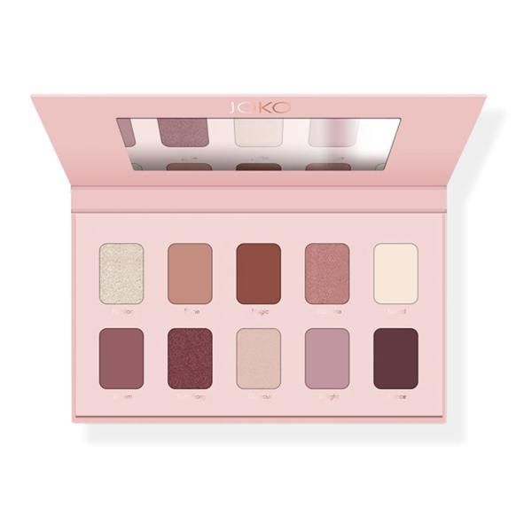 Joko Палитра сенки за очи - Joko Mood Board Exultation, 10 нюанса, 1 бр